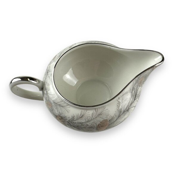 Vintage Sango Sierra Pines Creamer With Pinecone Design EUC - Picture 4 of 7